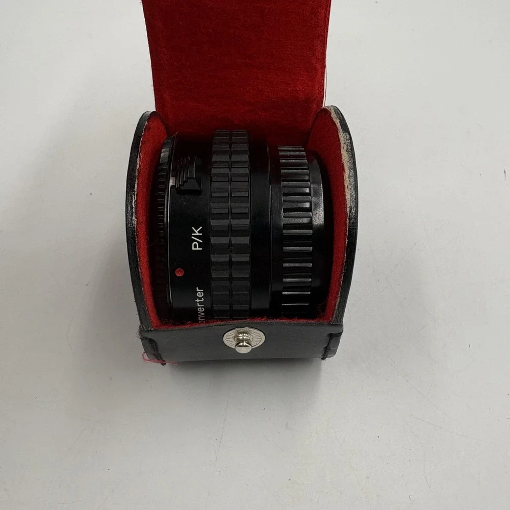 Vintage Albinar-ADC Auto 2X Tele Converter P/K‎ Pentax K Mount Case Caps Manual
